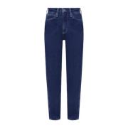 Blauwe Rinse Archief Jeans voor Vrouwen Calvin Klein , Blue , Dames