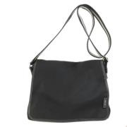 Pre-owned Nylon shoulder-bags Bally Pre-owned , Black , Dames