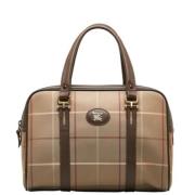 Pre-owned Fabric handbags Burberry Vintage , Brown , Dames