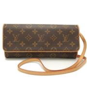 Pre-owned Canvas shoulder-bags Louis Vuitton Vintage , Brown , Dames