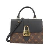 Pre-owned Fabric louis-vuitton-bags Louis Vuitton Vintage , Brown , Da...