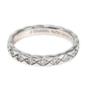 Pre-owned White Gold chanel-jewelry Chanel Vintage , Gray , Dames