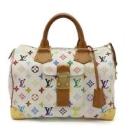 Pre-owned Fabric louis-vuitton-bags Louis Vuitton Vintage , Beige , Da...