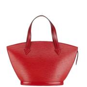 Pre-owned Leather louis-vuitton-bags Louis Vuitton Vintage , Red , Dam...