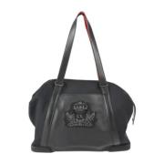 Pre-owned Canvas shoulder-bags Christian Louboutin Pre-owned , Black ,...