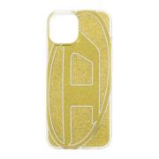 iPhone 15 Hoesje Diesel , Yellow , Unisex