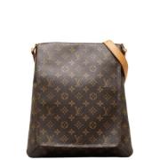 Pre-owned Plastic shoulder-bags Louis Vuitton Vintage , Brown , Dames