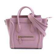 Pre-owned Leather celine-bags Celine Vintage , Pink , Dames