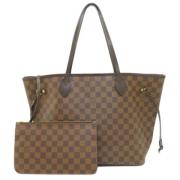 Pre-owned Fabric louis-vuitton-bags Louis Vuitton Vintage , Brown , Da...