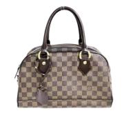 Pre-owned Fabric louis-vuitton-bags Louis Vuitton Vintage , Beige , Da...