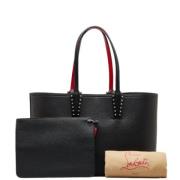 Pre-owned Leather shoulder-bags Christian Louboutin Pre-owned , Black ...