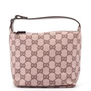 Pre-owned Canvas handbags Gucci Vintage , Pink , Dames