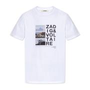 T-shirt `Ted` Zadig & Voltaire , White , Heren