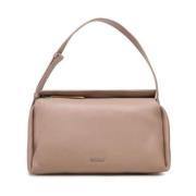 Verhoogde Zachte Schoudertas Calvin Klein , Beige , Dames