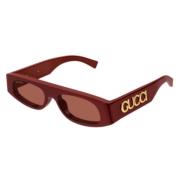 Stijlvolle zonnebril Gg1771S Gucci , Red , Unisex