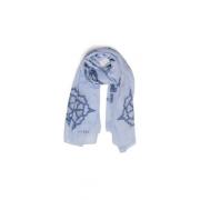 Peony Pashmina Herfst/Winter Collectie Guess , Blue , Dames