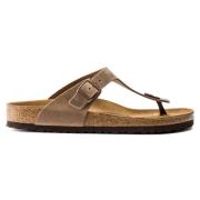 Klassieke Bruine Sandaal - Gizeh Model Birkenstock , Brown , Dames