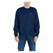 Flag Crew Sweatshirt Tommy Hilfiger , Blue , Heren