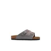 Zurich BS Slides Birkenstock , Purple , Heren