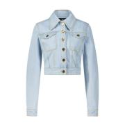 Korte Denim Jas Etro , Blue , Dames