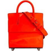 Pre-owned Leather shoulder-bags Christian Louboutin Pre-owned , Orange...