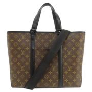 Pre-owned Fabric louis-vuitton-bags Louis Vuitton Vintage , Brown , Da...