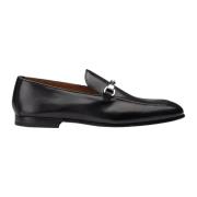 Zwarte Platte Schoenen Doucal's , Black , Heren