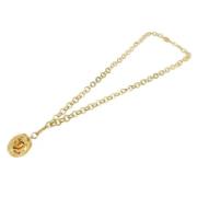 Pre-owned Metal chanel-jewelry Chanel Vintage , Yellow , Dames