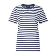 Gestreept T-shirt A.p.c. , Blue , Dames