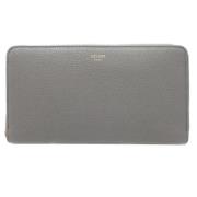 Pre-owned Fabric wallets Celine Vintage , Gray , Dames