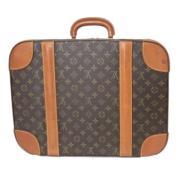 Pre-owned Fabric louis-vuitton-bags Louis Vuitton Vintage , Brown , Da...