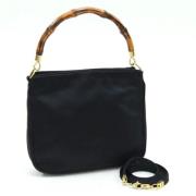 Pre-owned Fabric gucci-bags Gucci Vintage , Black , Dames