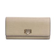 Pre-owned Fabric wallets Fendi Vintage , Beige , Dames