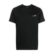 Katoenen Tshirt A.p.c. , Black , Heren