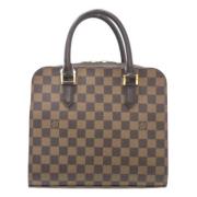 Pre-owned Fabric louis-vuitton-bags Louis Vuitton Vintage , Brown , Da...