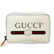 Pre-owned Leather wallets Gucci Vintage , White , Dames