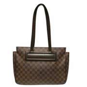 Pre-owned Fabric shoulder-bags Louis Vuitton Vintage , Brown , Dames