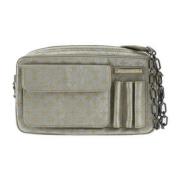 Pre-owned Fabric louis-vuitton-bags Louis Vuitton Vintage , Gray , Dam...