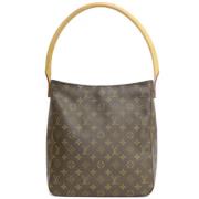 Pre-owned Canvas shoulder-bags Louis Vuitton Vintage , Brown , Dames