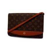 Pre-owned Fabric louis-vuitton-bags Louis Vuitton Vintage , Brown , Da...