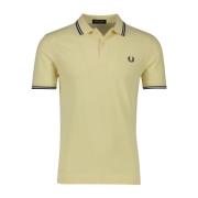 Gele Polo T-shirt met korte mouwen Fred Perry , Yellow , Heren