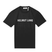 Casual Katoenen T-shirt Helmut Lang , Black , Heren