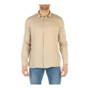 Heren Romeins Overhemd John Richmond , Beige , Heren