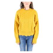 Chianti Gebreide Top Pinko , Yellow , Dames