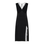 Jurk met split Victoria Beckham , Black , Dames