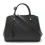 Pre-owned Fabric louis-vuitton-bags Louis Vuitton Vintage , Black , Da...