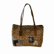 Pre-owned Fabric totes Coach Pre-owned , Brown , Dames