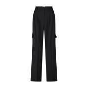 Relaxte Cargo Broek Frankie Seductive , Black , Dames