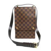 Pre-owned Fabric louis-vuitton-bags Louis Vuitton Vintage , Brown , Da...