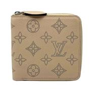 Pre-owned Leather wallets Louis Vuitton Vintage , Beige , Dames